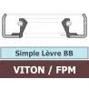 10X19X7 BB FPM/VITON
