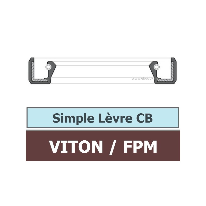 100X125X12 CB FPM/VITON 100X125X12 CB FPM/VITON