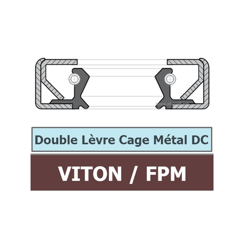 100X130X13 DC FPM/VITON 100X130X13 DC FPM/VITON