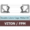 100X130X13 DC FPM/VITON
