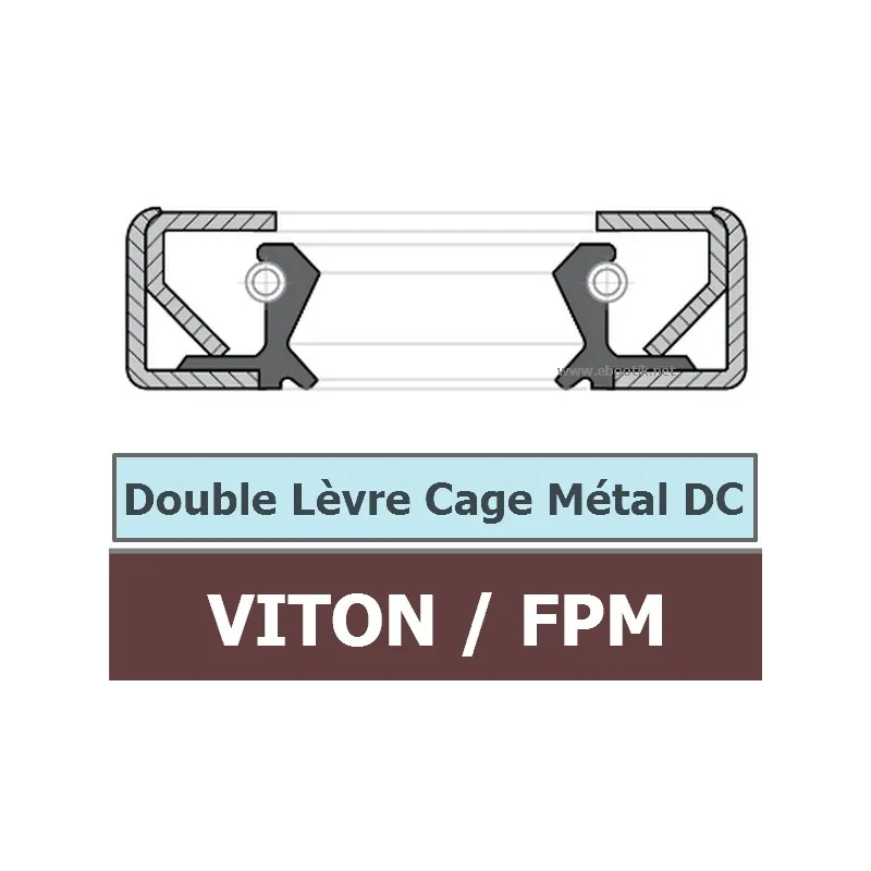 105X130X12 DC FPM/VITON