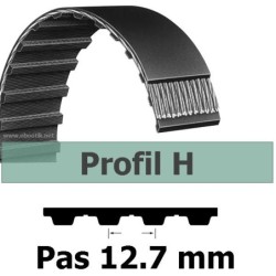 COURROIE DENTEE 310H100 PAS 12.7 mm / LARGEUR 25.4 mm