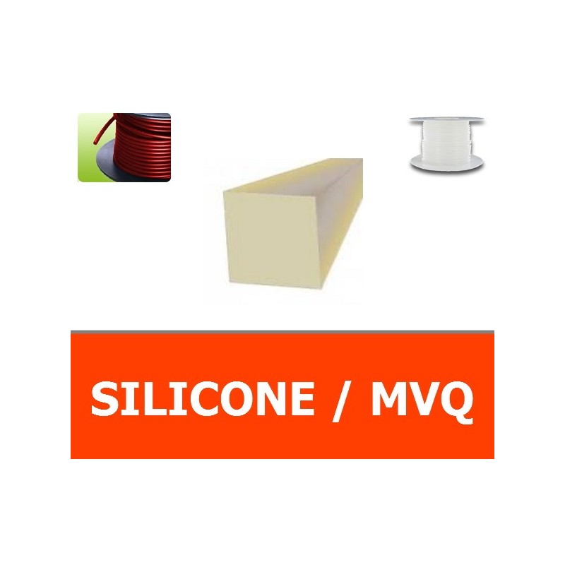CARRE 6.00 mm SILICONE 60 FDA T