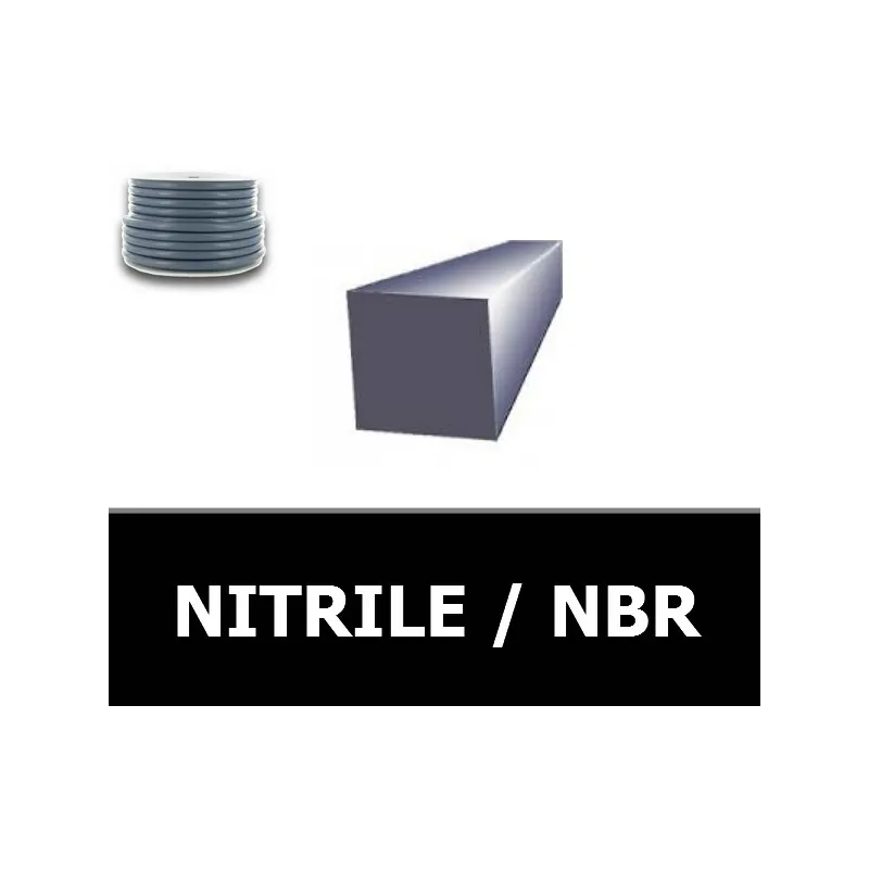 CARRE 10.00 mm NBR/NITRILE 60