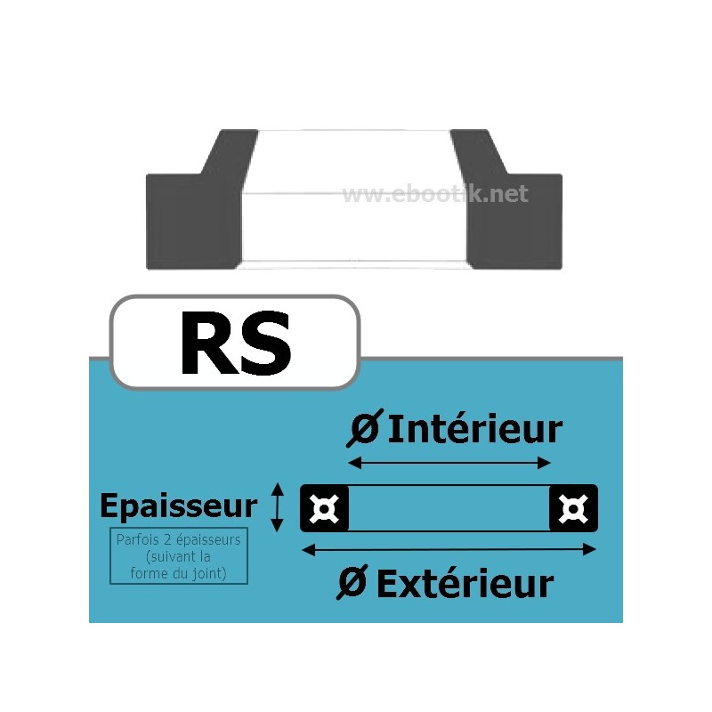 JOINT RACLEUR 6X22X7/8 RS 595 JOINT RACLEUR 6X22X7/8 RS 595