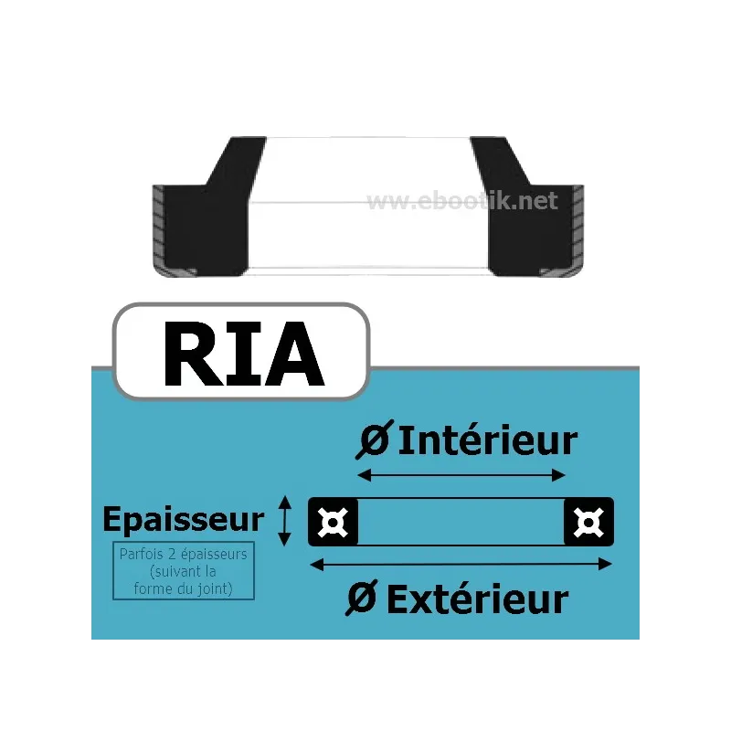 JOINT RACLEUR 10X20X5/8 RIA 594
