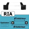 JOINT RACLEUR 10X20X5/8 RIA 690 FPM