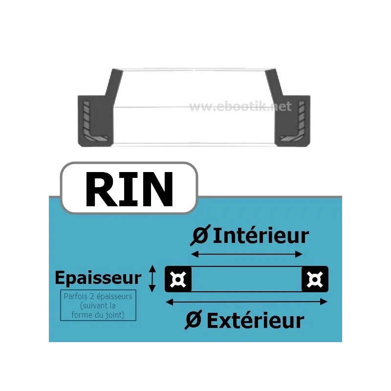 JOINT RACLEUR 16X26X5/8 RIN 490 