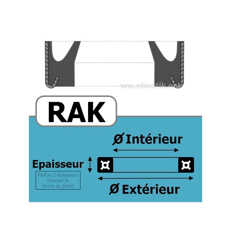 JOINT RACLEUR 25X32X5 RAK 597 JOINT RACLEUR 25X32X5 RAK 597