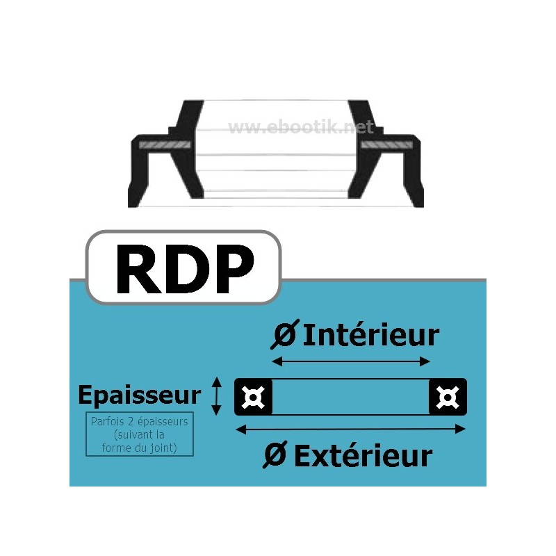 JOINT RACLEUR 30X40X7/9.5 RDP 480 JOINT RACLEUR 30X40X7/9.5 RDP 480