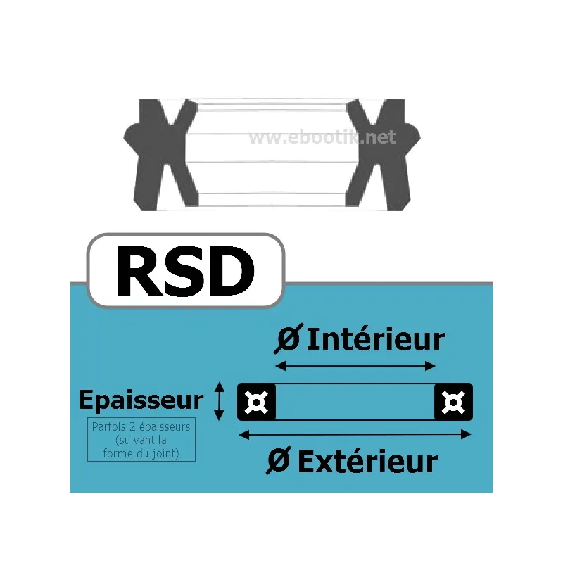 JOINT RACLEUR 40X50X11.5 RSD SP 480