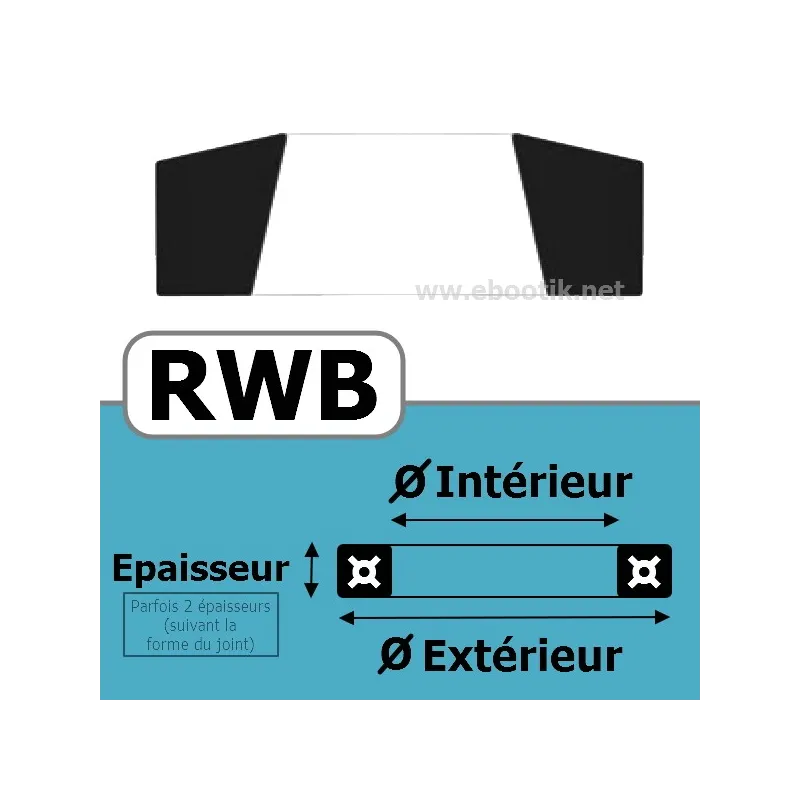 JOINT RACLEUR 44.45X51.56X4.83 RWB 490