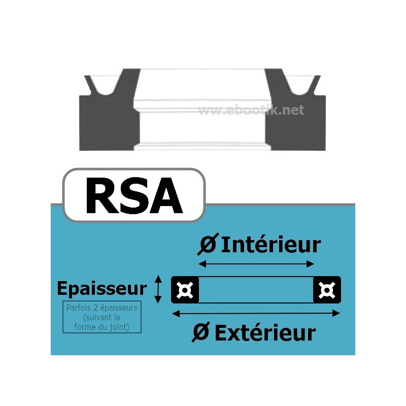 JOINT RACLEUR 60X68X4/7 RSA 594 JOINT RACLEUR 60X68X4/7 RSA 594
