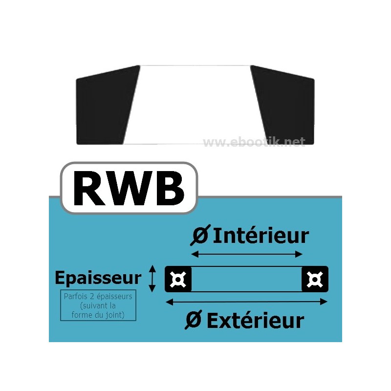 JOINT RACLEUR 73.02X82.30X6.1 RWB 490 JOINT RACLEUR 73.02X82.30X6.1 RWB 490