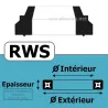 JOINT RACLEUR 95X107.7X5.3/8.9 RWS 490