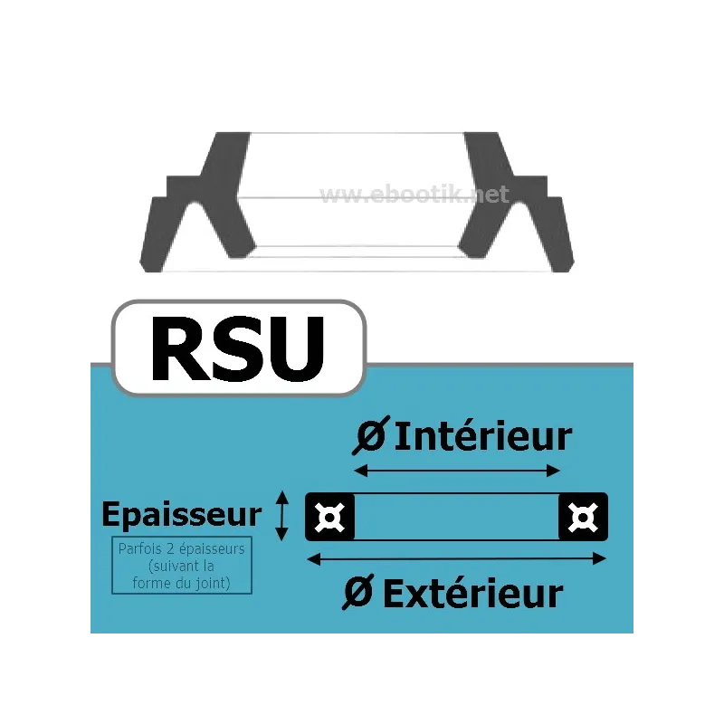JOINT RACLEUR 125X137X5.5/8.2/11 RSU 490