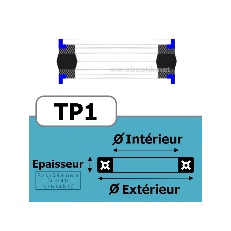 70x55x20x5 TP1 NBR