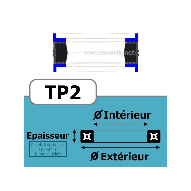 125x103x26.5x7.2 TP2 NBR