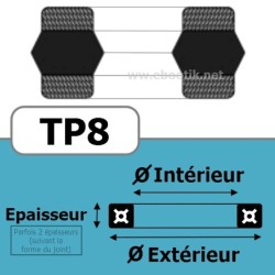 203.20x177.80x31.75 TP8 NBR