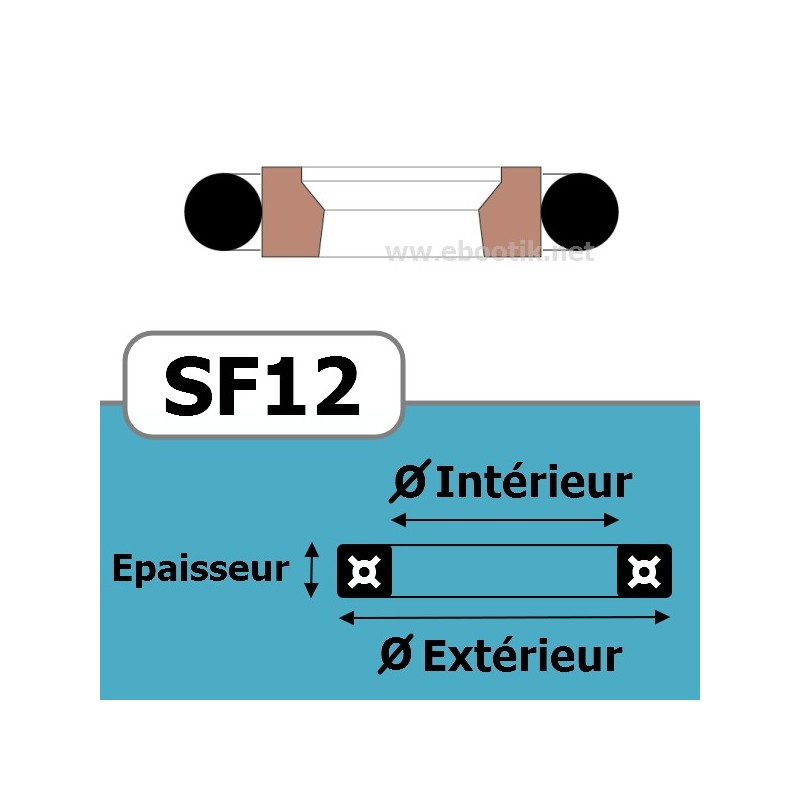 5x9.9x2.2 SF12 BRN 5x9.9x2.2 SF12 BRN