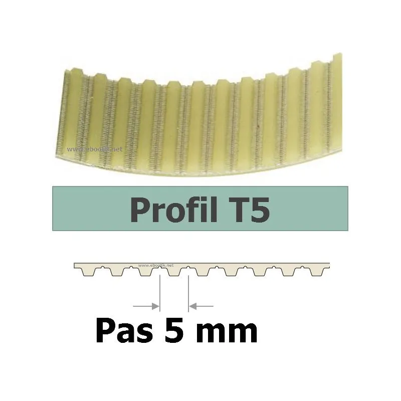COURROIE CRANTEE 185T5/16 mm COURROIE CRANTEE 185T5/16 mm