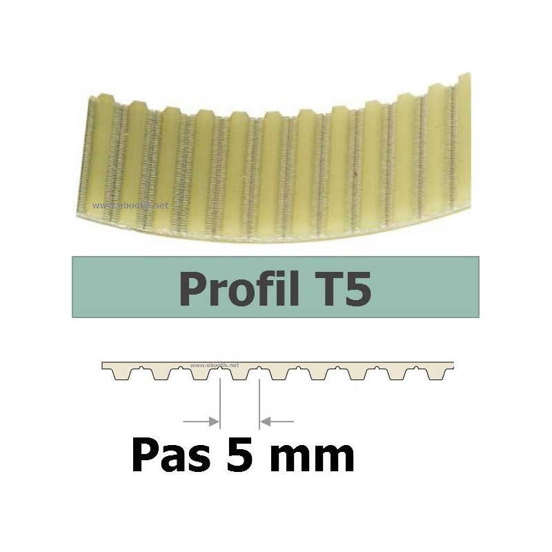 COURROIE CRANTEE 220T5/10 mm COURROIE CRANTEE 220T5/10 mm