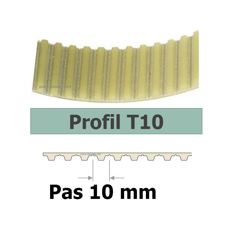 COURROIE CRANTEE 370T10/32 mm COURROIE CRANTEE 370T10/32 mm
