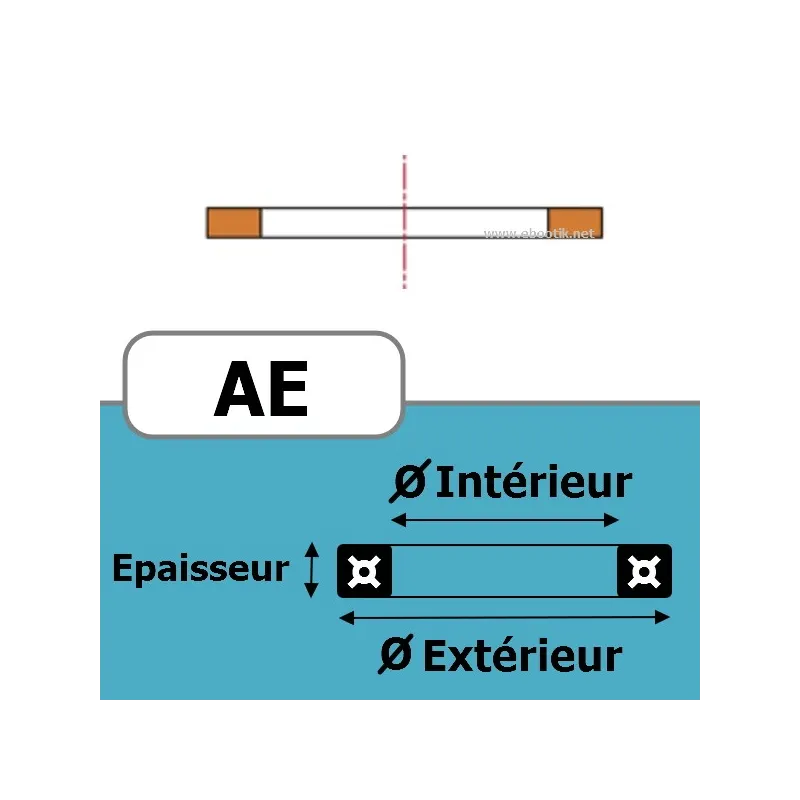 BAGUE 23.52x1.78 AE PU