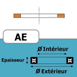 BAGUE 44.04x3.53 AE PU