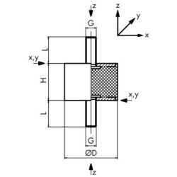 PLOT MALE/MALE 15x8 M4