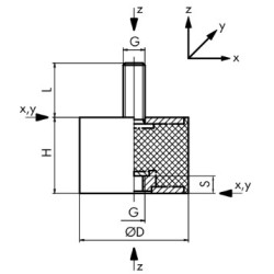 PLOT MALE/FEMELLE 10x10 M4