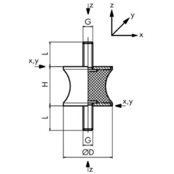 PLOT DIABOLO  20x15 M6