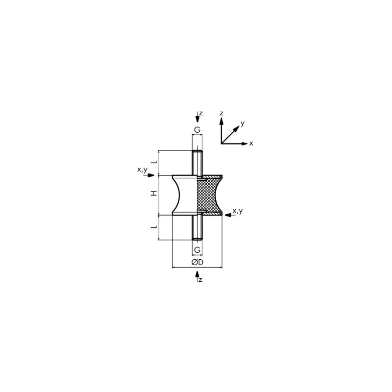 PLOT DIABOLO  50x30 M10