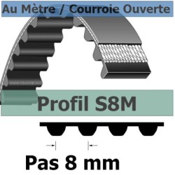 S8M20 mm Fibre Verre