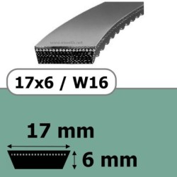 17x6x536 ou 560W16