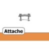 ATT.PERFOREE A 13 x 8 mm