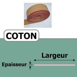 COURROIE COTON 120 mm x 5 Plis