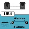 15X27X7.5 UB4 NBR UB999