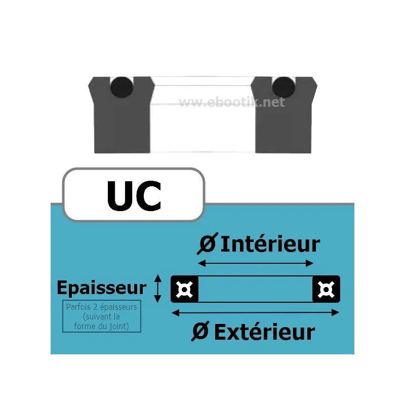 22X31X8 UC595