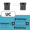 22X31X8 UC595