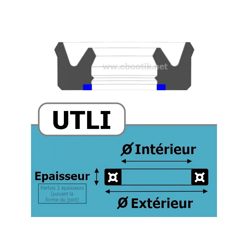 38.10X44.45X6.35 UTLI594