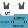 68X73X6 UT595